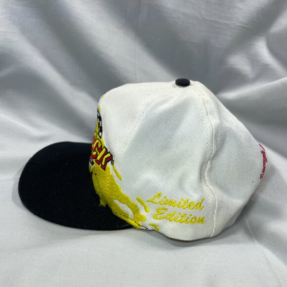 VINTAGE Race Rock Orlando Snapback | Logo Athletic | Black/Yellow/White - Picture 4 of 6